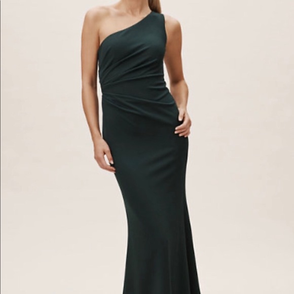 forest green occasion dress